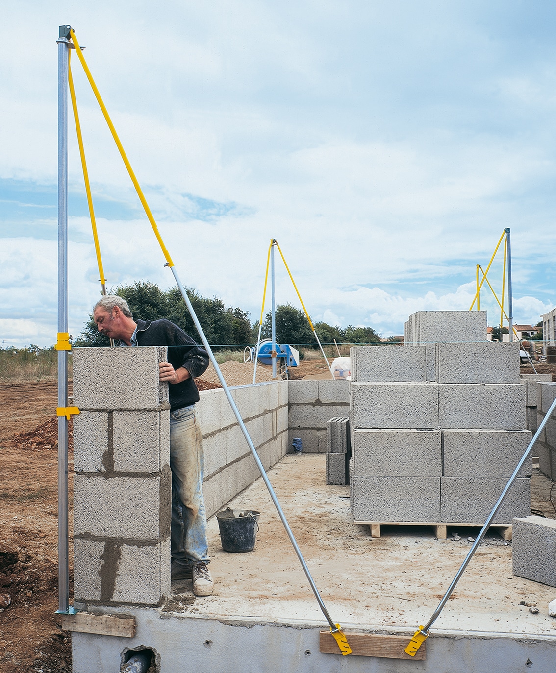 POTOMAC - Poteau d'angle support de cordeau - MACC Des idées solides 